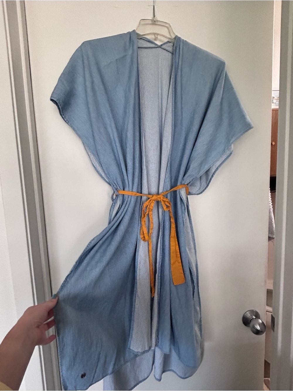 Denim tunic/wrap from Portugal 🇵🇹